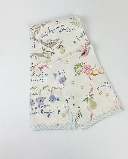 12 Days of Christmas Tea Towel Kitchen Towels in at Wrapsody