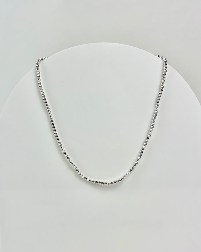 Enewton Sterling 15" Choker Classic 3mm/Cross Stud Duo Necklaces in at Wrapsody