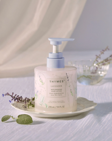 Thymes Replenishing Hand Lotion Lavender Bath & Body in at Wrapsody