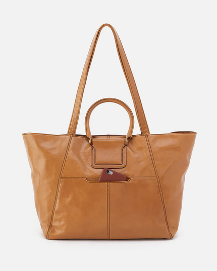 Hobo Sheila East-West Tote in Natural Totes in  at Wrapsody