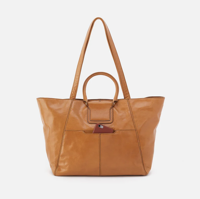 Hobo Sheila East-West Tote in Natural Totes in  at Wrapsody