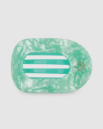Teleties Spring Splash Round Flat Clip Medium Hair Accessories in at Wrapsody