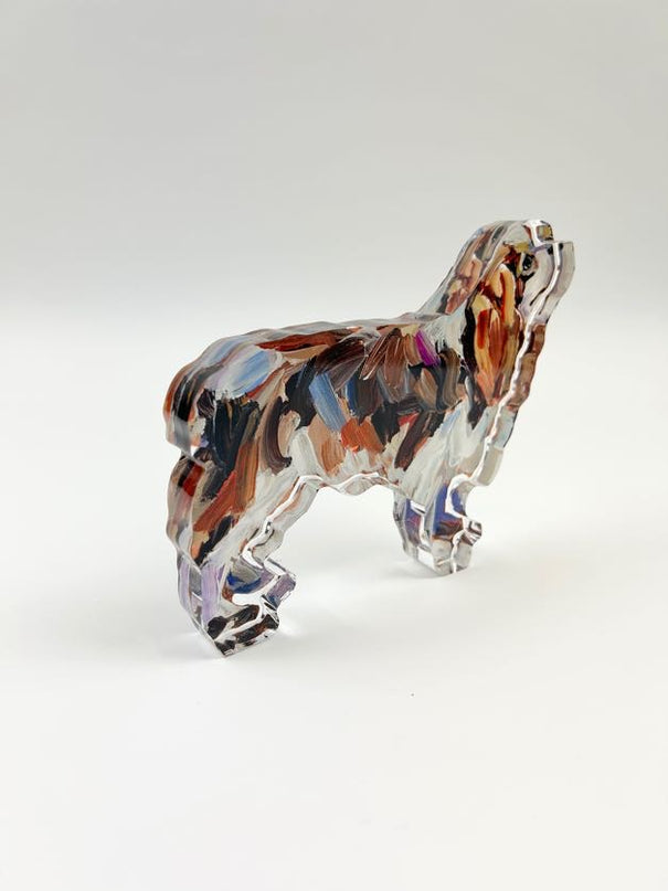 King Charles Cavalier Acrylic Block Home Decor in at Wrapsody