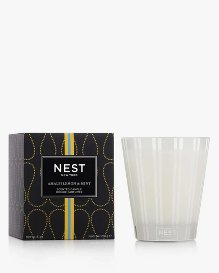 Nest Classic Candle 8.1oz Candles in Amalfi Lemon & Mint at Wrapsody