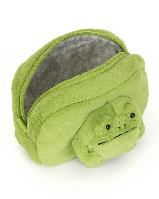 Jellycat Ricky Rain Frog Pouch Soft Toys in at Wrapsody