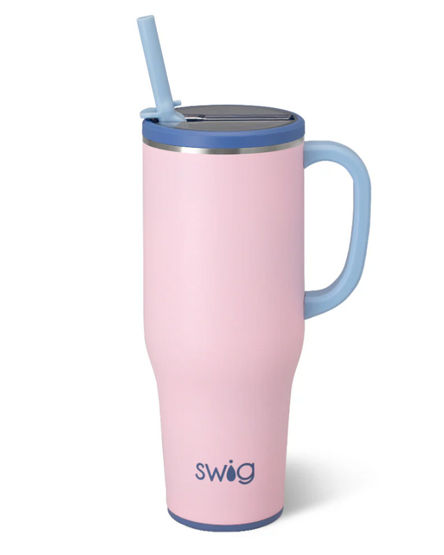 Swig 40oz Mega Mug Rose Water Drinkware in at Wrapsody