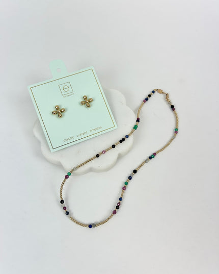 Enewton Gemstone 15" Choker Hot Mess Fall Winter Duo Necklaces in at Wrapsody