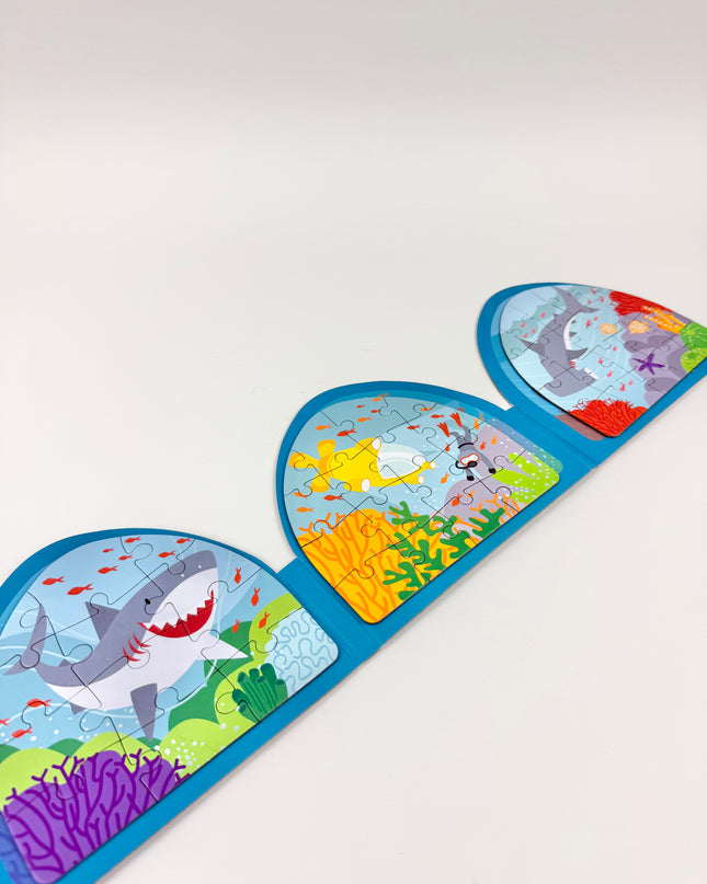 Magnetic Shark Puzzle Baby in at Wrapsody