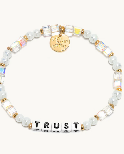 Little Word Project Trust Bracelet S/M Bracelets in  at Wrapsody