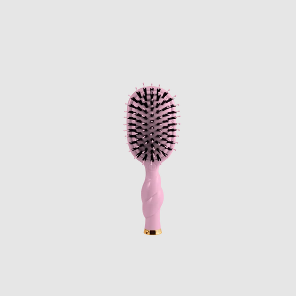 Teleties Boar Bristle Bubblegum Pink Mini Brush Hair Accessories in at Wrapsody
