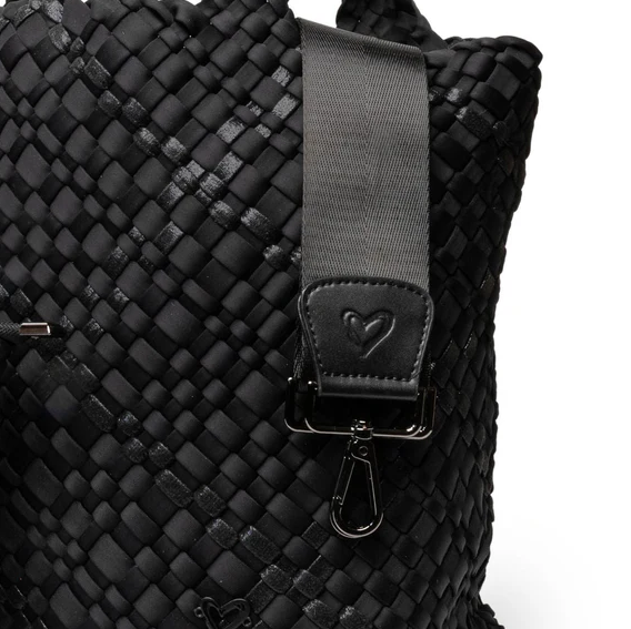 PreneLove London Large Woven - Nero Totes in  at Wrapsody