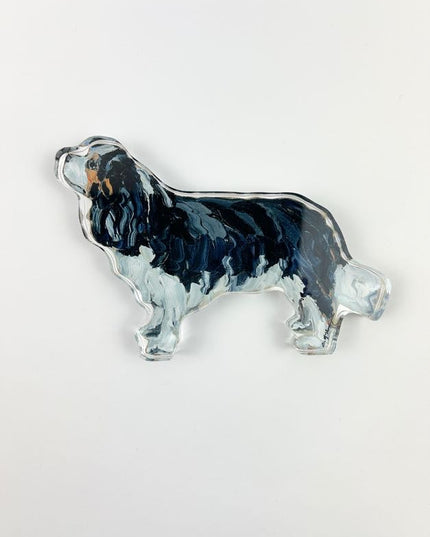 Tri-Colored King Charles Cavalier Acrylic Block Home Decor in at Wrapsody