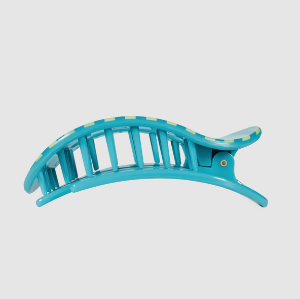 Teleties Cabana Cutie Round Flat Clip Large Hair Accessories in at Wrapsody