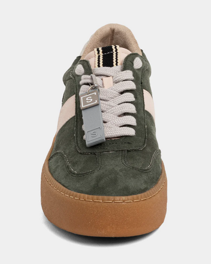Stacey Suede Sage Sneakers Shoes in at Wrapsody