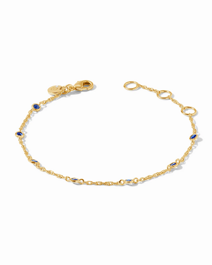 Julie Vos Celeste Delicate Sapphire Blue Bracelet Bracelets in  at Wrapsody