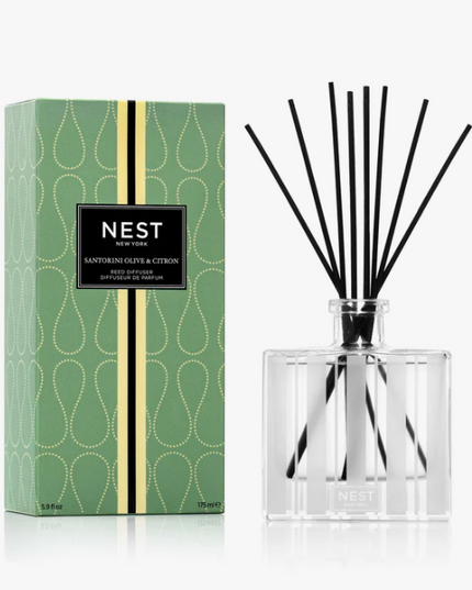 Nest Reed Diffuser 5.9oz Scents in Santorini Olive & Citron at Wrapsody