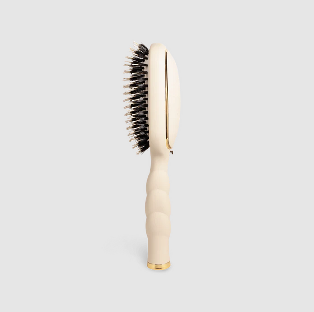 Teleties Boar Bristle Tan Hairbrush Hair Accessories in at Wrapsody