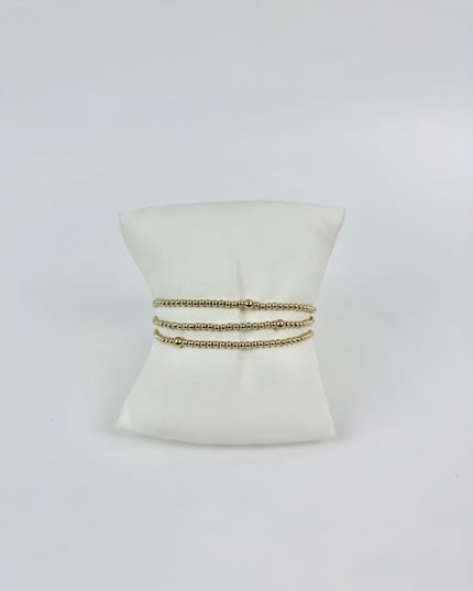 Enewton Classic Gold Bracelet 2.5mm Bracelet Stack Bracelets in at Wrapsody