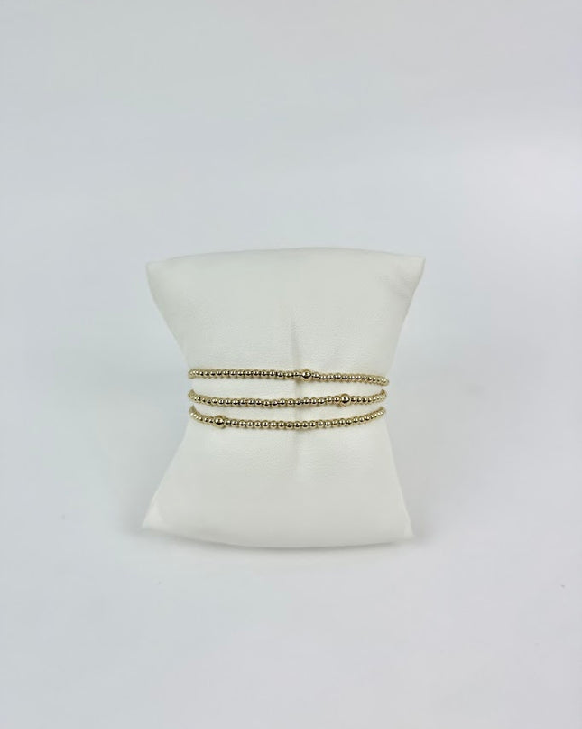 Enewton Classic Gold Bracelet 2.5mm Bracelet Stack Bracelets in at Wrapsody