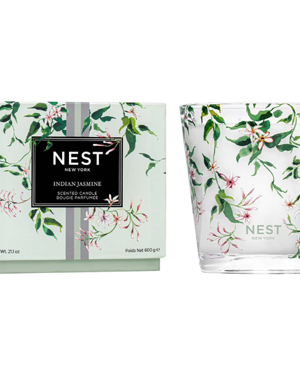 Nest 3-wick Candle 21.2oz  Indian Jasmine Candles in  at Wrapsody