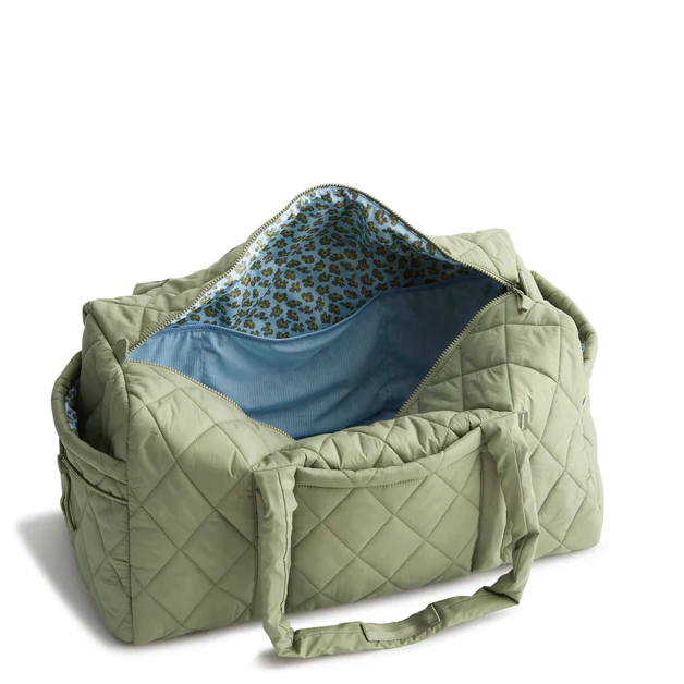 Vera Bradley Deep Lichen Green Large Original Duffel Luggage in at Wrapsody