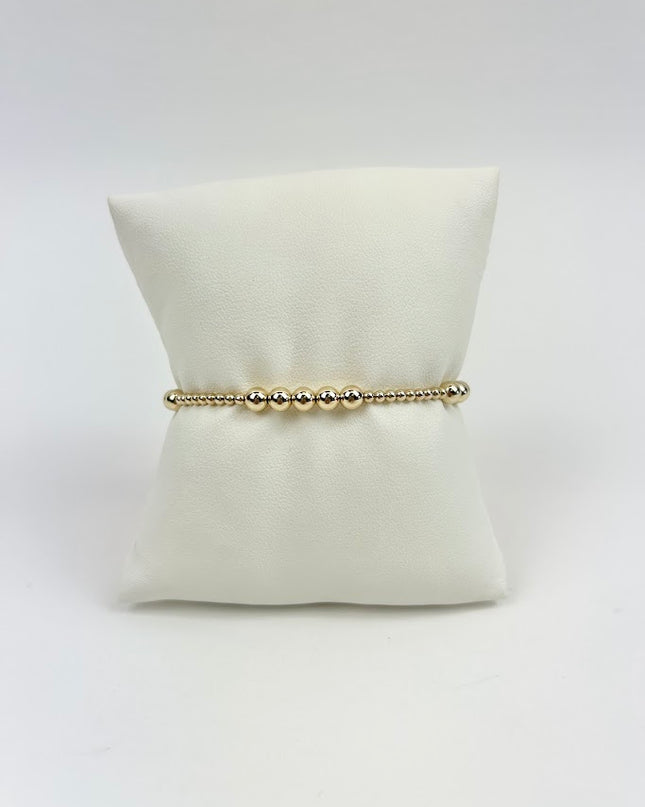 Enewton Classic Blissful 5mm Gold Bracelet Bracelets in  at Wrapsody