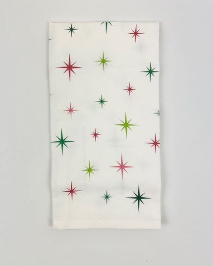 Christmas Stars Towel Kitchen Towels in  at Wrapsody