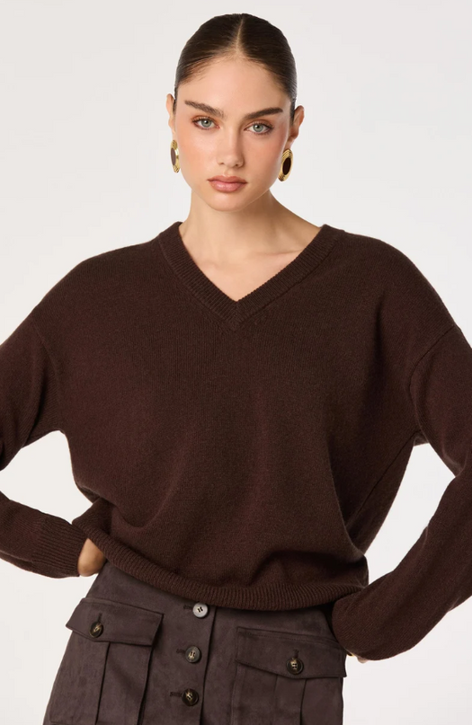 ASTR the Label Bowie Brown Sweater