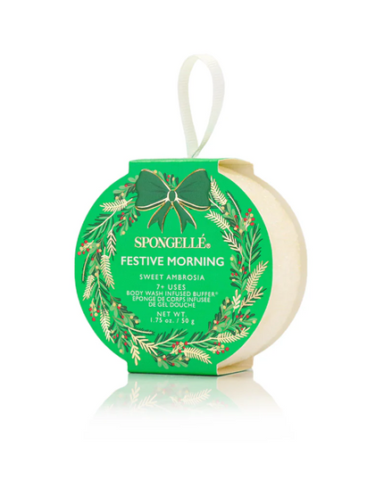 Spongelle Wreath Sponge Sweet Ambrosia Bath & Body in at Wrapsody