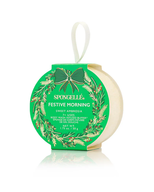 Spongelle Wreath Sponge Sweet Ambrosia Bath & Body in at Wrapsody