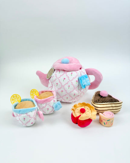 My First Tea Set Plush Set Baby in at Wrapsody