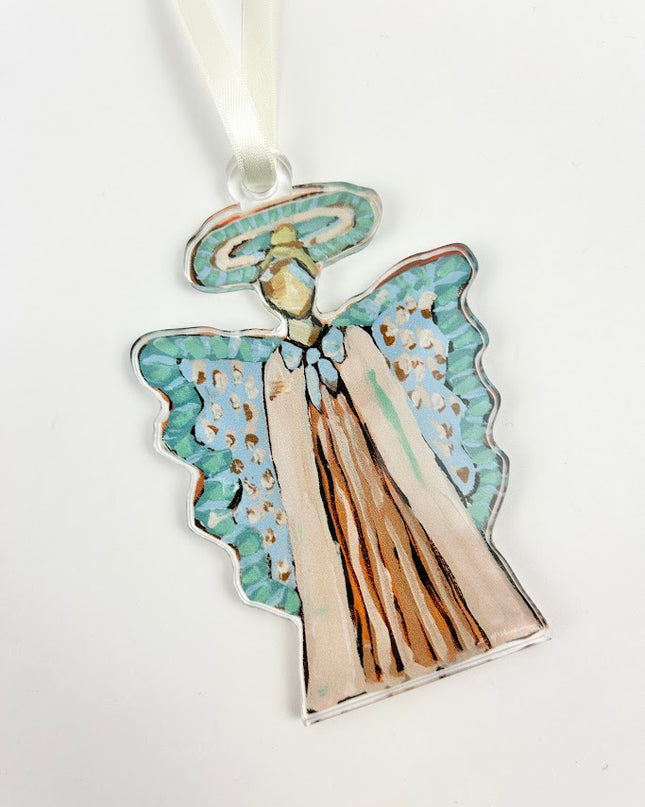 Heavenly Angel Blonde Acrylic Ornament Home Decor in  at Wrapsody