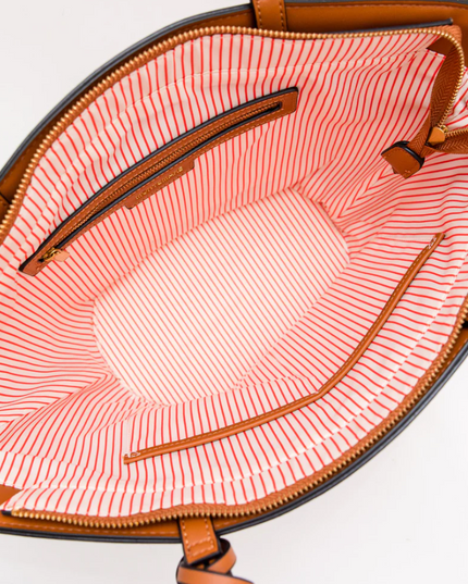 Palma Tote Cognac Totes in at Wrapsody