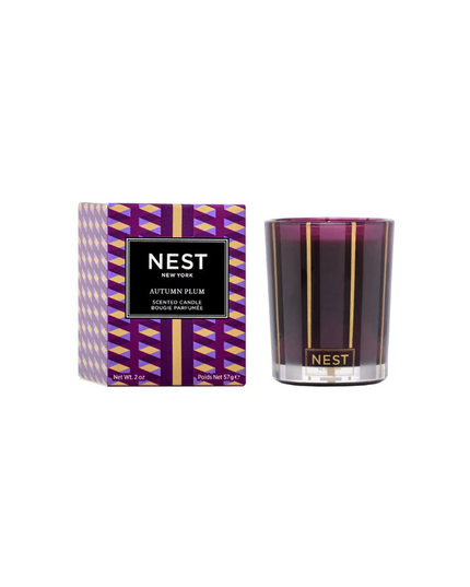 Nest Votive Candle 2oz Candles in Autumn Plum at Wrapsody