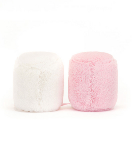 Jellycat Amuseables Pink & White Marshmallows Soft Toys in at Wrapsody