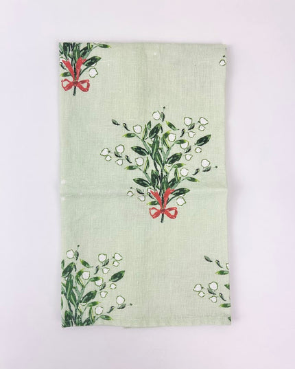 Mistletoe Hand Towel Kitchen Towels in at Wrapsody