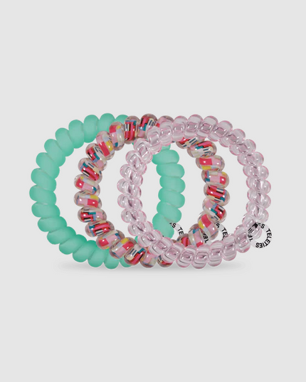 Teleties Spring Splash Large Hair Ties Hair Accessories in at Wrapsody