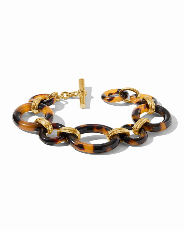 Julie Vos Madison Tortoiseshell Link Bracelet Bracelets in  at Wrapsody