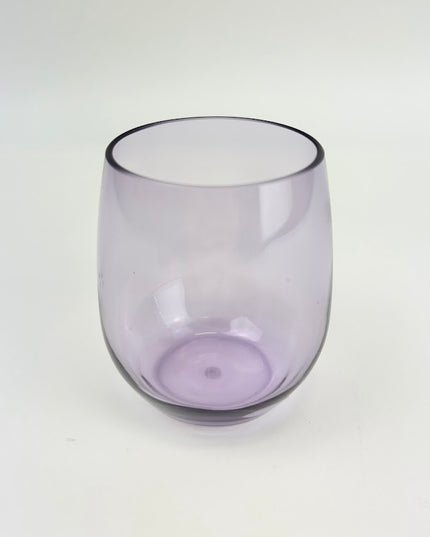 Shatterproof Stemless Wineglass Purple Drinkware in  at Wrapsody