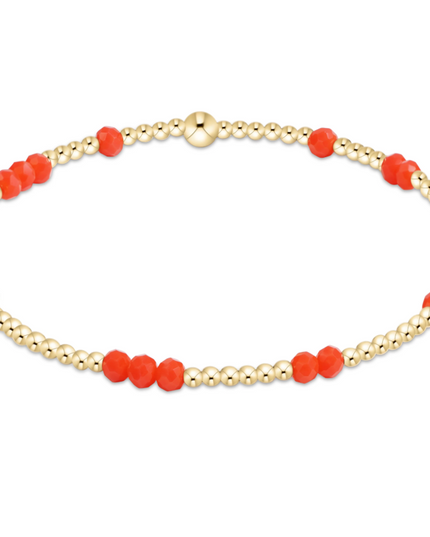 Enewton Gameday Flirty Hope Unwritten Bracelet Bright Orange Bracelets in at Wrapsody