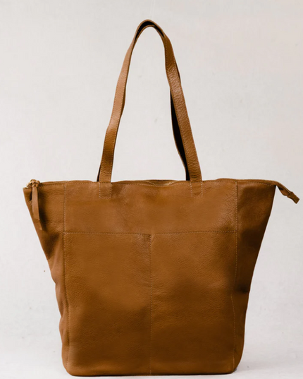 Able Lari Tote - Pebbled Whiskey Totes in  at Wrapsody