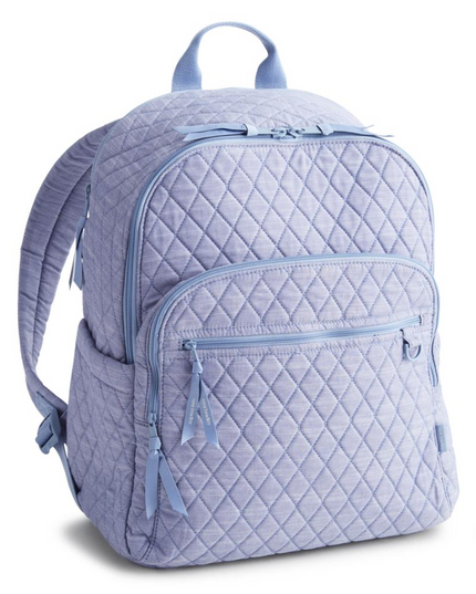 Vera Bradley Blue Chambray Bancroft Backpack