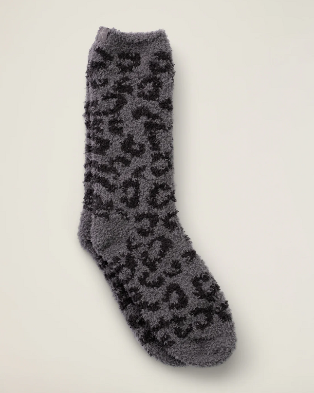 Barefoot Dreams Socks - In The Wild Loungewear in Graphite/Carbon at Wrapsody