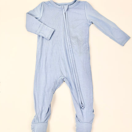 Angel Dear Endless Sky 2-Way Zipper Footie Baby in at Wrapsody