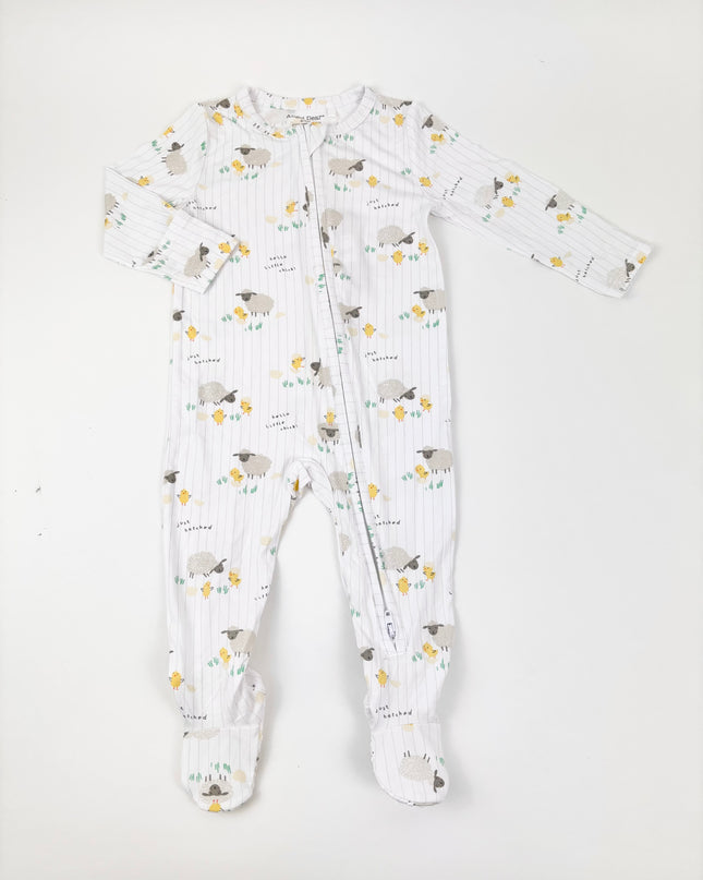 Angel Dear Just Hatched 2-Way Zipper Footie Baby in at Wrapsody