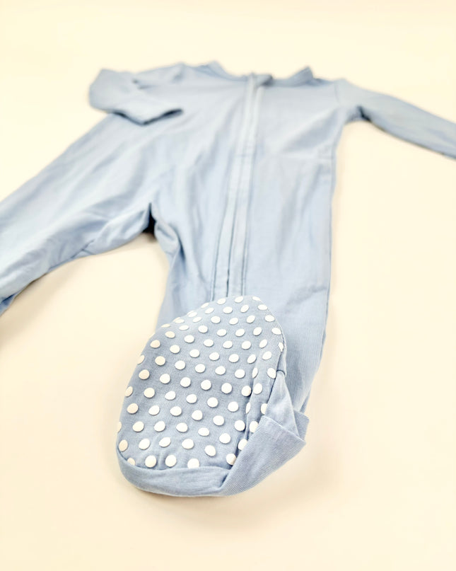 Angel Dear Endless Sky 2-Way Zipper Footie Baby in at Wrapsody