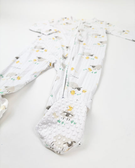 Angel Dear Just Hatched 2-Way Zipper Footie Baby in at Wrapsody