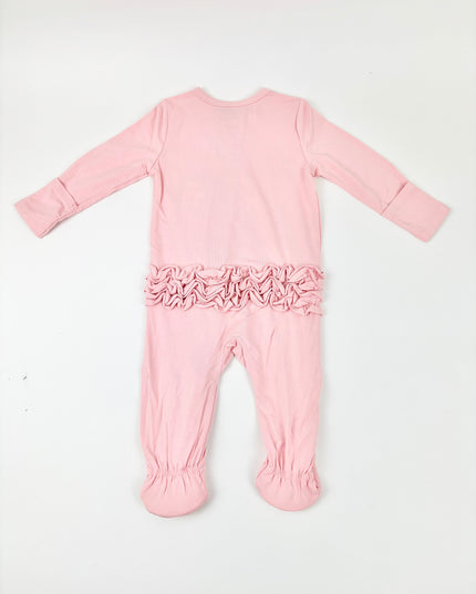 Angel Dear Pink Dolphin 2-Way Zipper Footie Baby in at Wrapsody