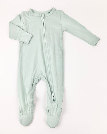 Angel Dear Jadeite 2-Way Zipper Footie Baby in at Wrapsody
