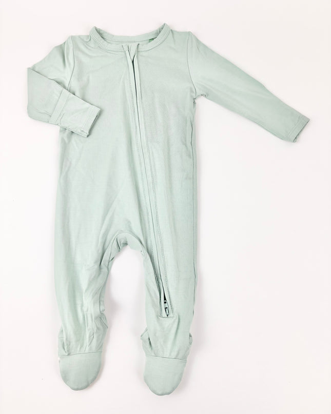 Angel Dear Jadeite 2-Way Zipper Footie Baby in at Wrapsody